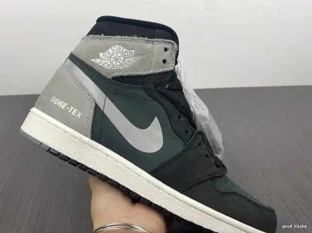 Rep Retro Particle Black 1 DB2889-001 High Element Gore-Tex Grey Jordan 0408